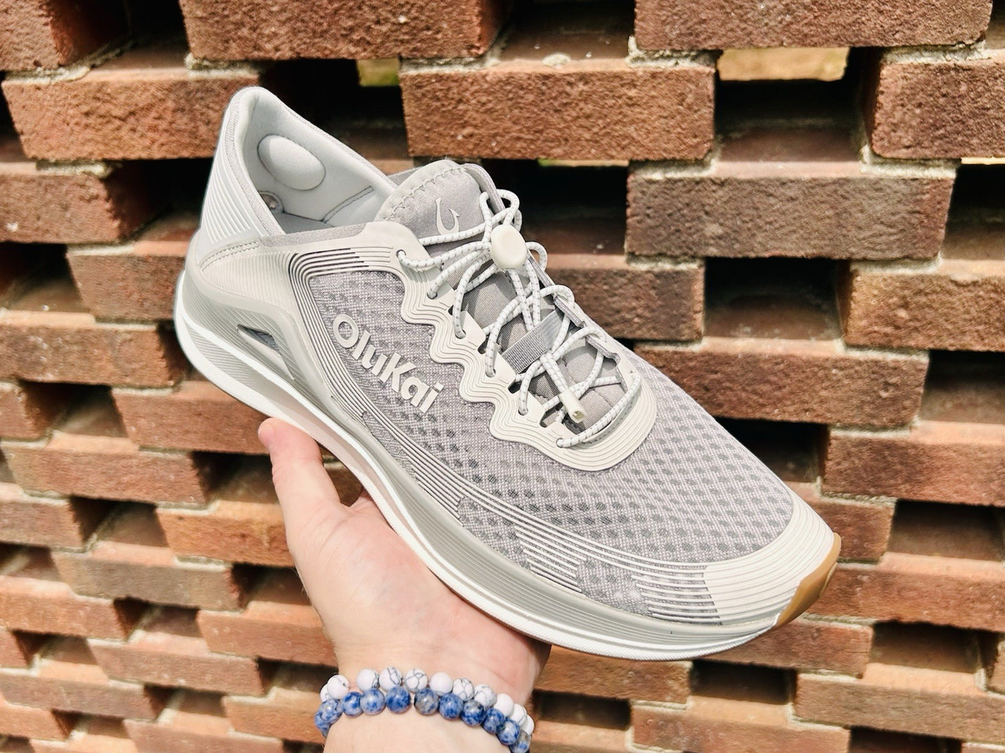 OLUKAI Men's Ahi Water Shoe | Ash/Sterling | Size 11 | $150 Retail