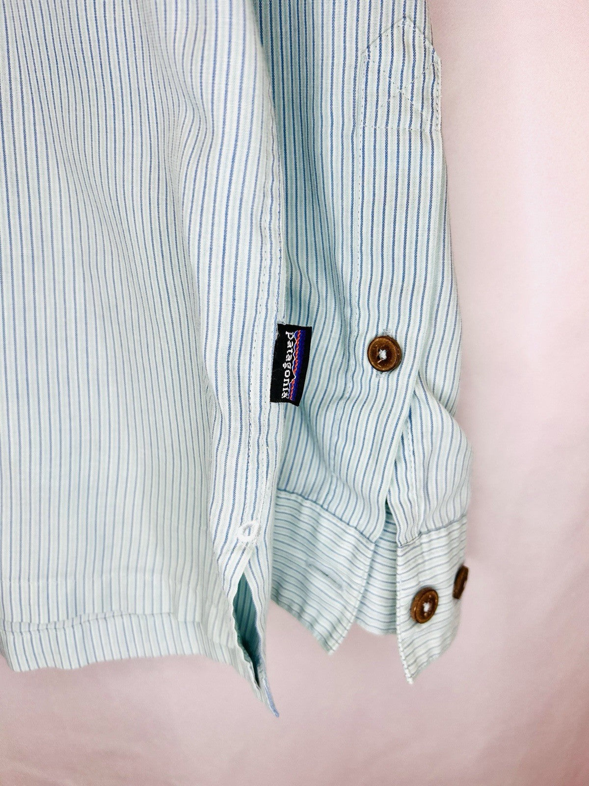 Patagonia M's Long Sleeve Island Hopper Shirt Men’s Large | $109 Retail | Green