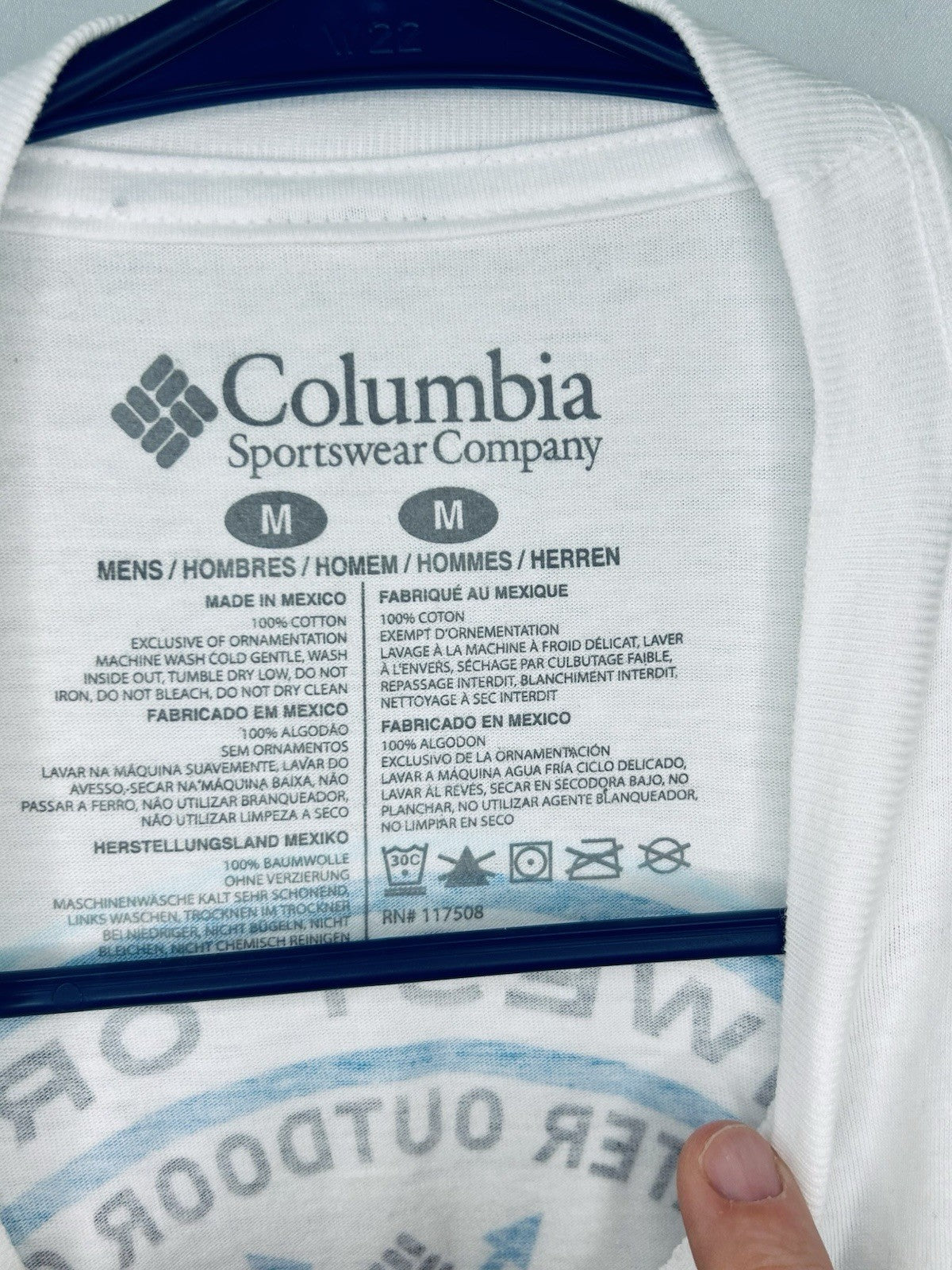 NWT Columbia Men's Medium M Short Sleeve PFG Graphic Tee T Shirt