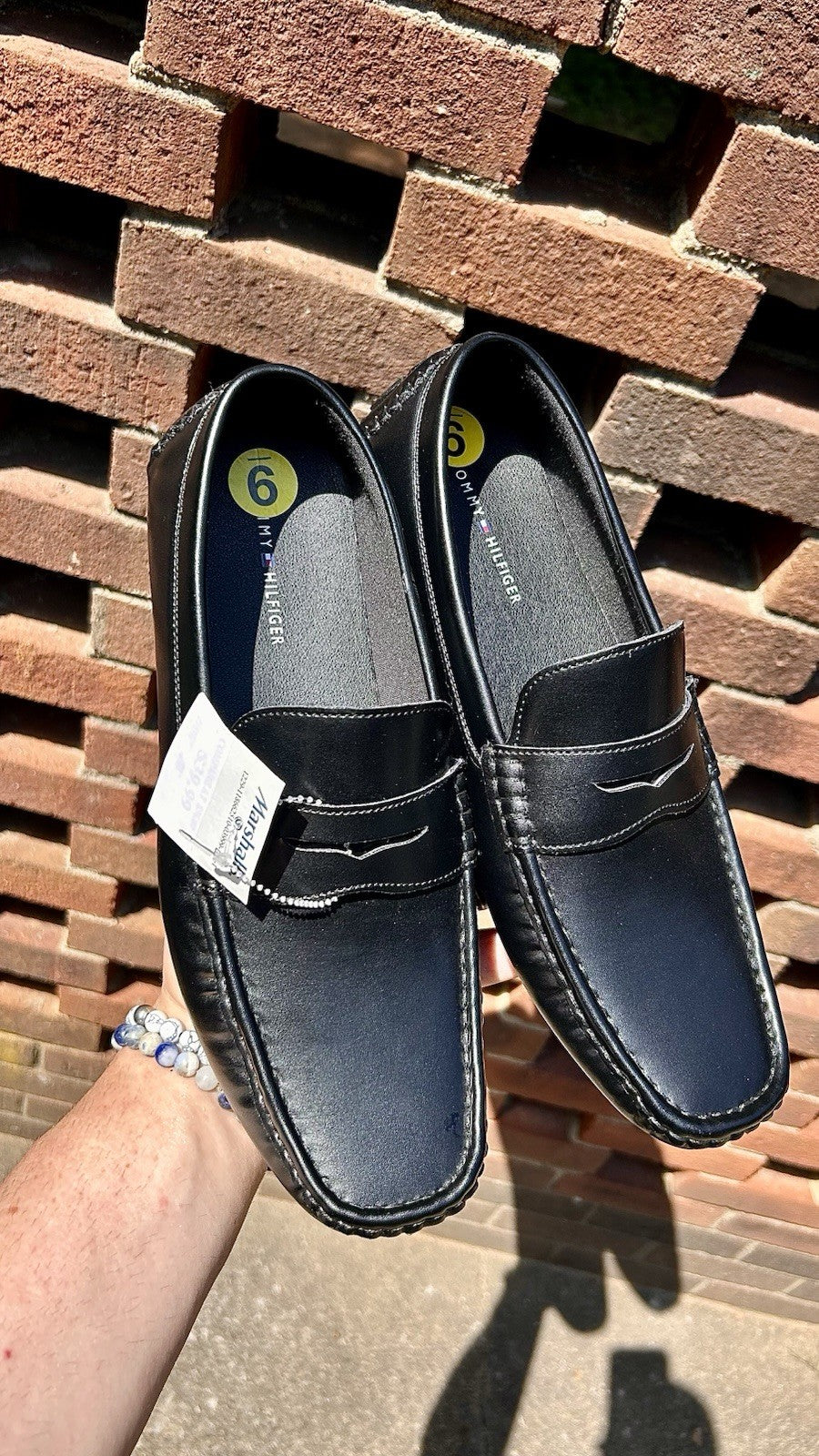 NWT Tommy Hilfiger Men's Amile Driving Style Loafer Black Men’s Size 9