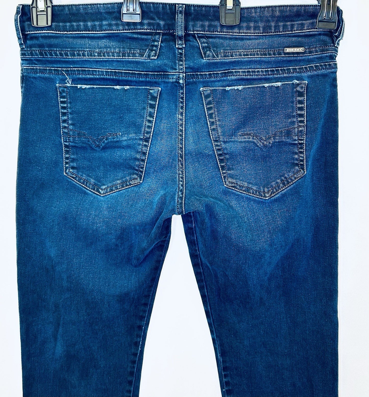 Diesel D-Bazer Tapered Leg Jeans Slim Fit Men’s Size 34x30 Dark Wash (Tag 34x32)