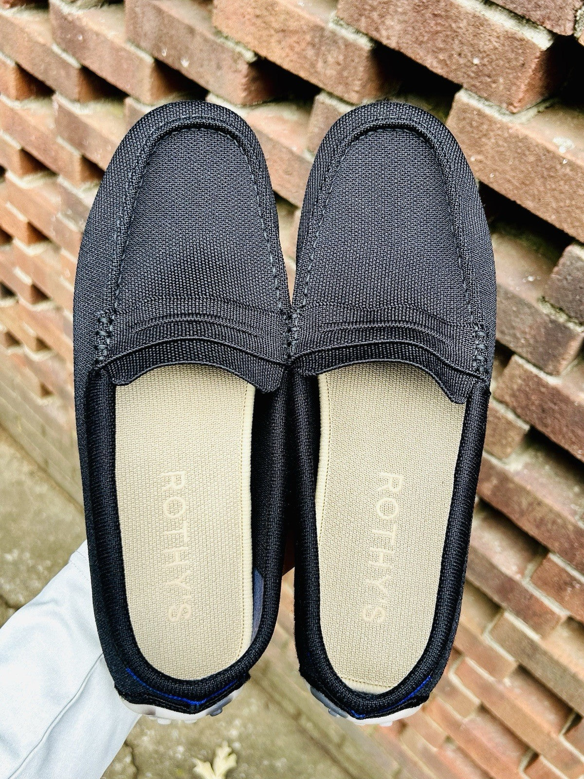 Rothy's The Driver Loafer - Black - Size W11 / M9.5 /EU41 - $189 Retail