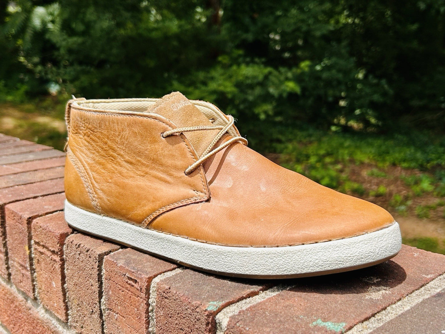 Olukai Papaku ‘Ili Men’s Waterproof Leather Chukka Boots Size 11.5 US