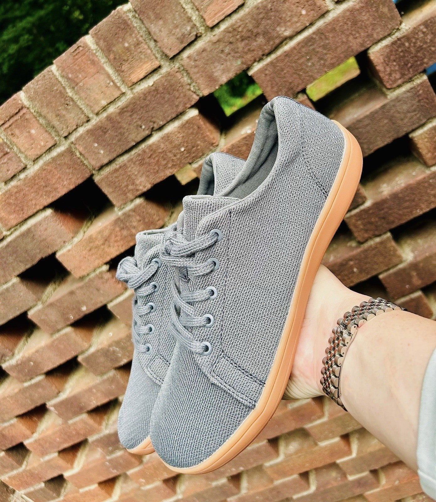 New Whitin Barefoot Shoes Men's Size EU/40 US/9 Grey Minimalist Zero Drop