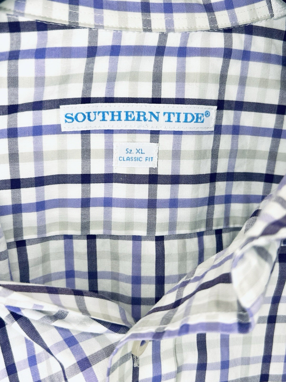 Burkes Beach Plaid Intercoastal Long Sleeve Sport Shirt Men’s XL | New $138