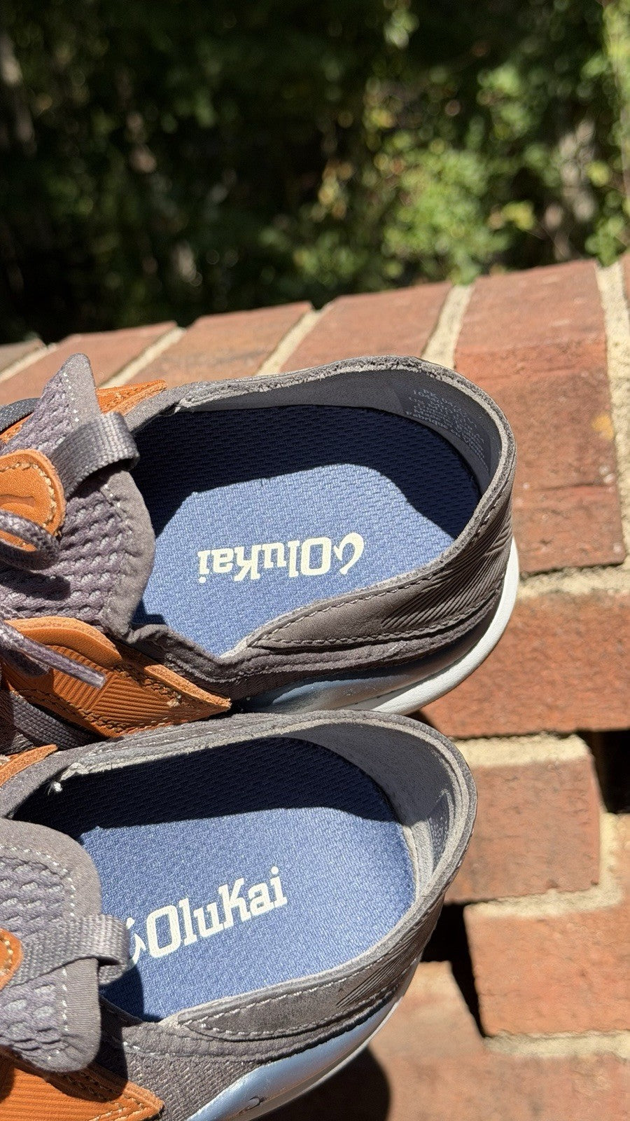 NWOT Olukai Mio Li | Men’s 11 US | 44 EU | Gray/Leather | NWOT | $130 Retail