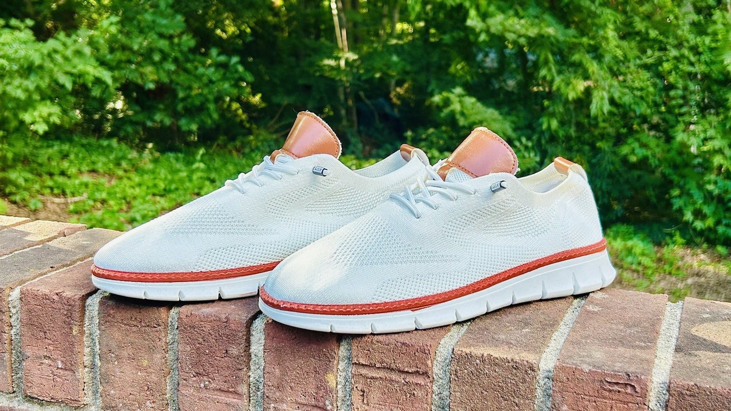 Unbranded Size US 12 / EU 45 Casual Walking Shoes Light Breathable / White Mesh