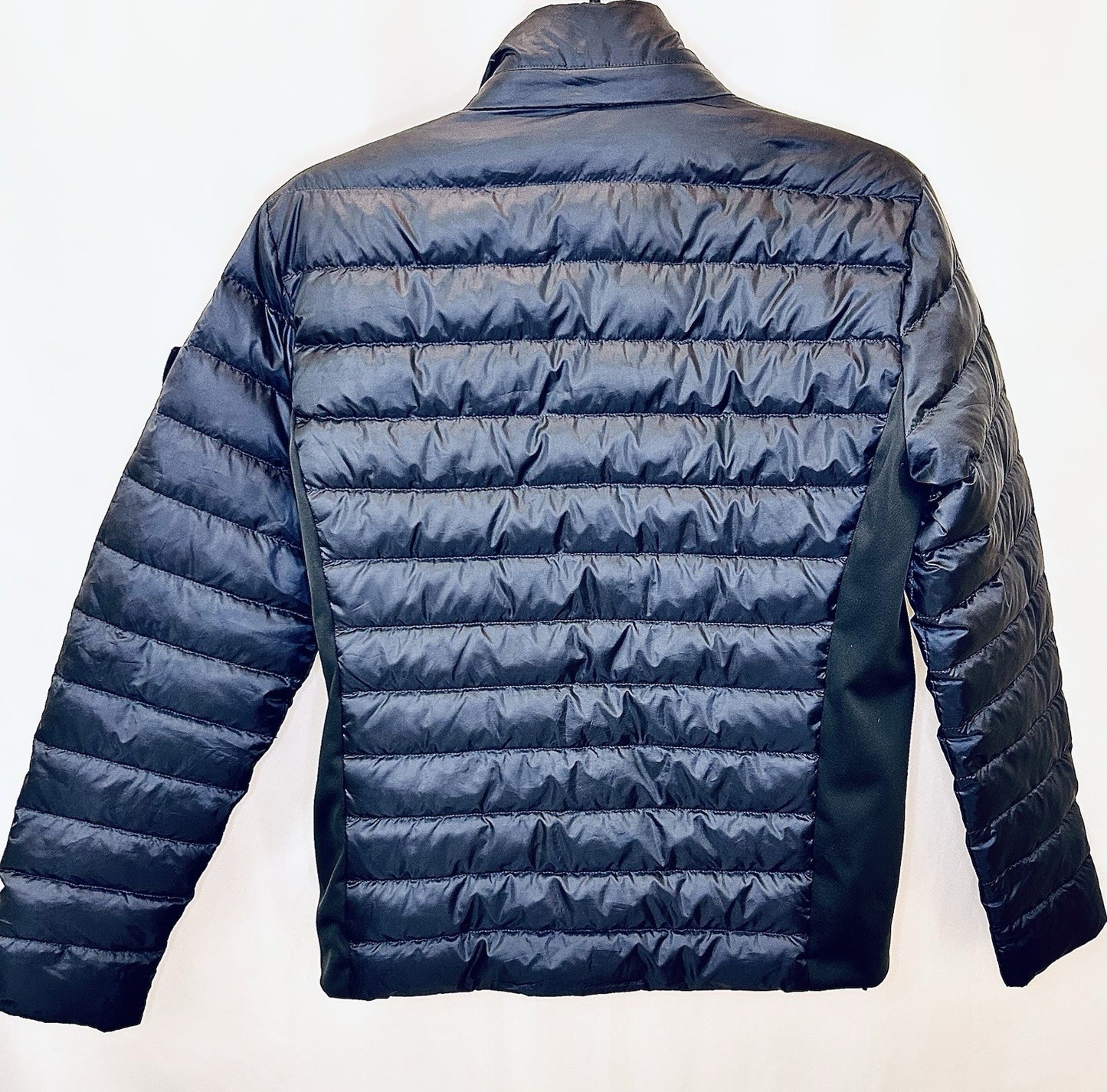 Emporio Armani EA7 Down Jacket Navy Quilted Mens Large With COA | $249 Retail