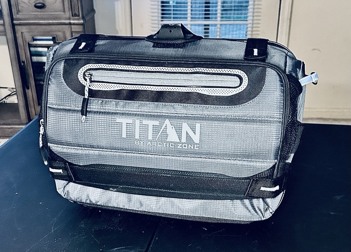 Titan by Arctic Zone 40 Can Collapsible Cooler with 2 Drink Holders - Used Twice