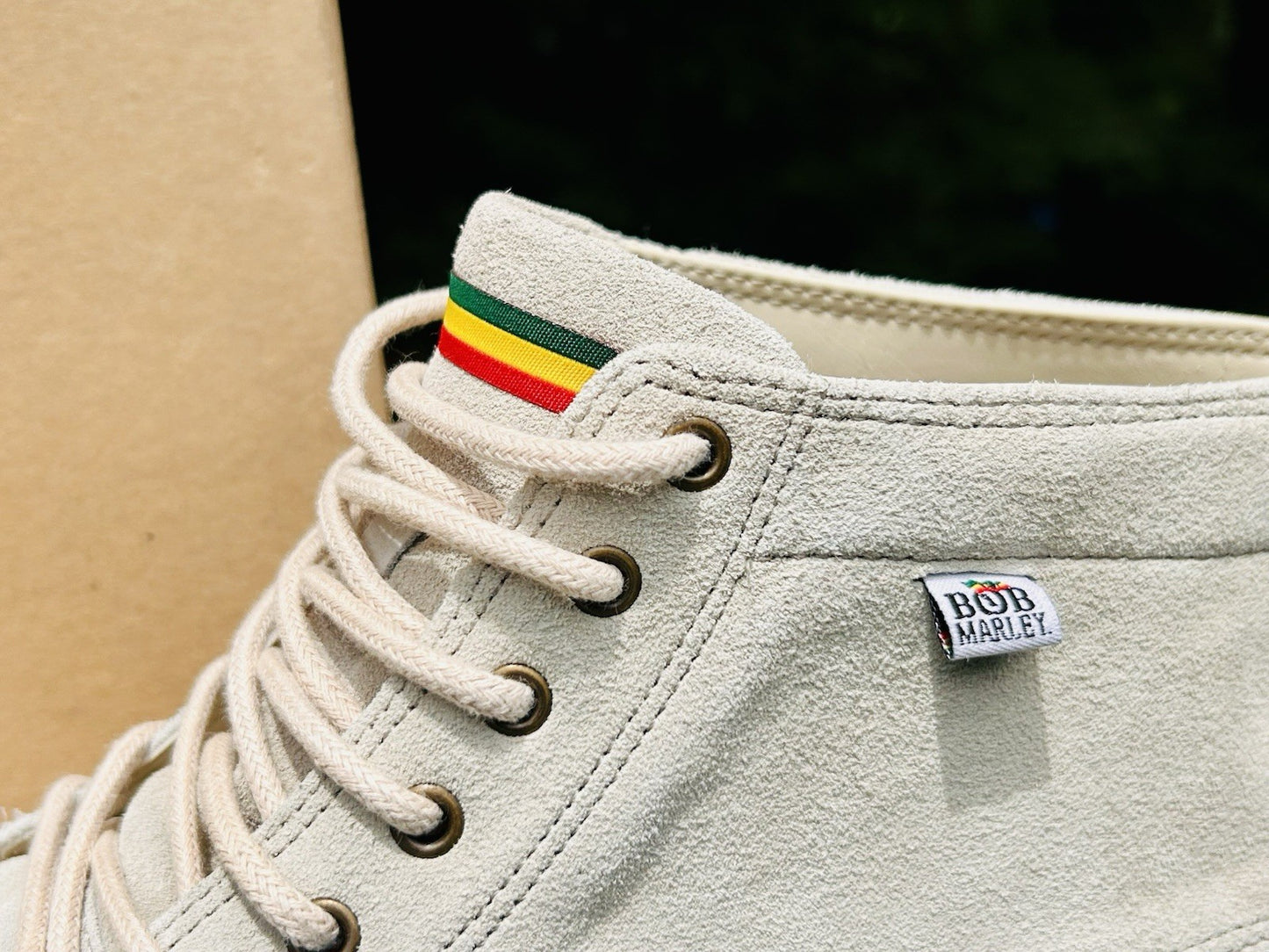 *NIB* RARE🔥 Bob Marley Legend Chukka Boots Moc Toe Tan Leather Sneakers Size 12