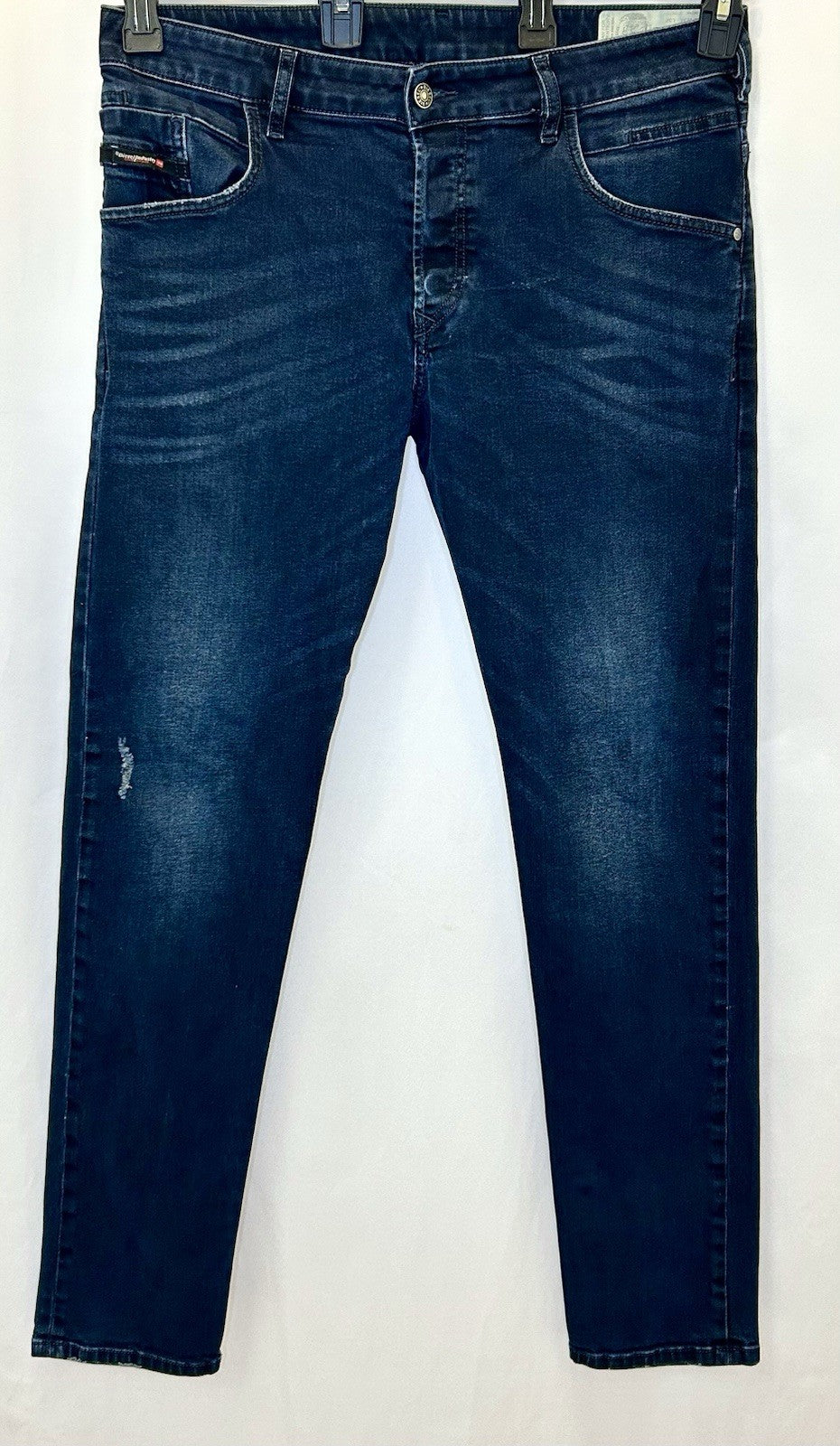 Diesel D-Bazer Tapered Leg Jeans Slim Fit Men’s Size 34x30 Dark Wash (Tag 34x32)