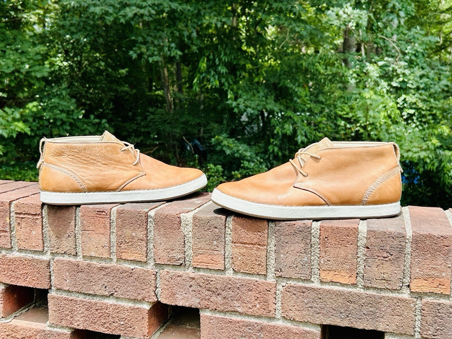 Olukai Papaku ‘Ili Men’s Waterproof Leather Chukka Boots Size 11.5 US