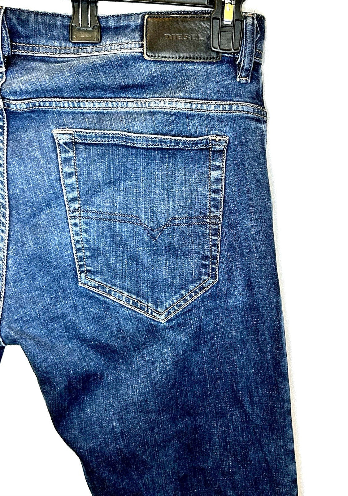 Diesel Thavar Jeans Men’s Size 34x32 Dark Wash Slim Skinny Fit