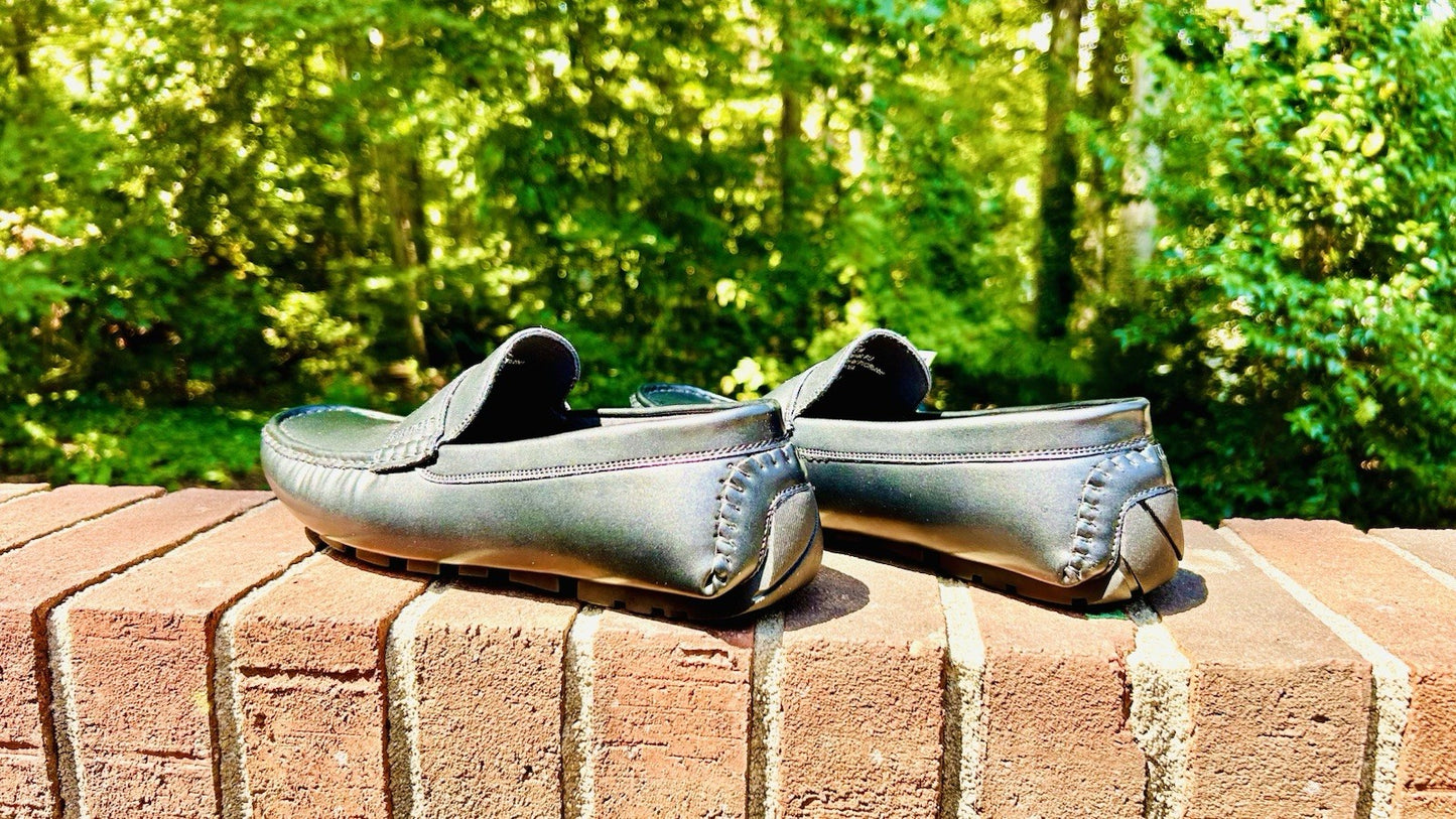 NWT Tommy Hilfiger Men's Amile Driving Style Loafer Black Men’s Size 9