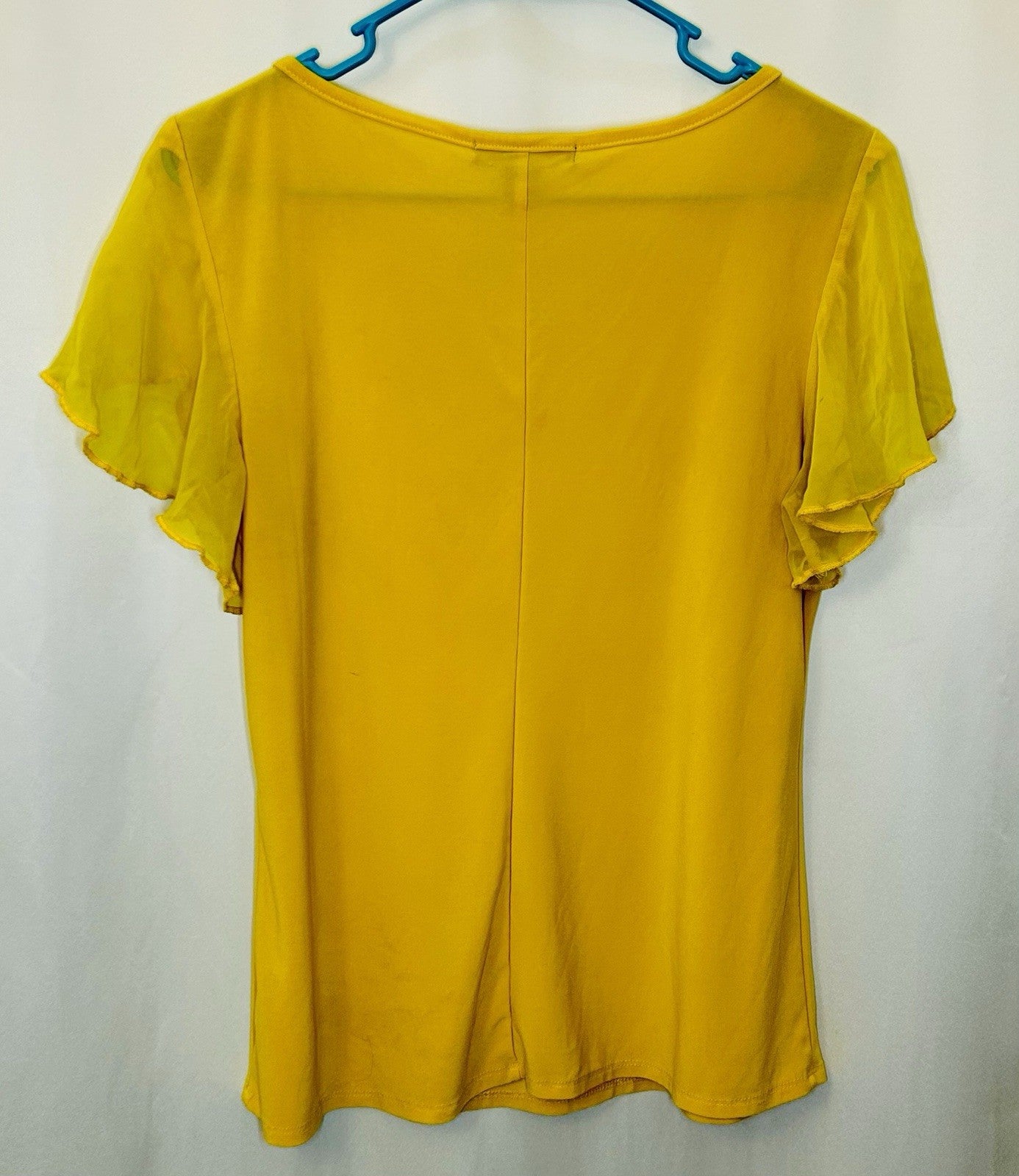Adele & May Women’s Medium Mustard Yellow Blouse