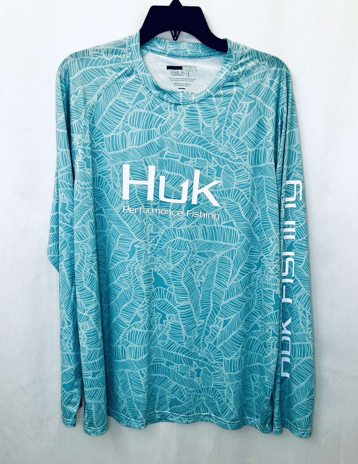 HUK Men's Pursuit Series UV Fishing Shirt Mens Large / Worn Once!!