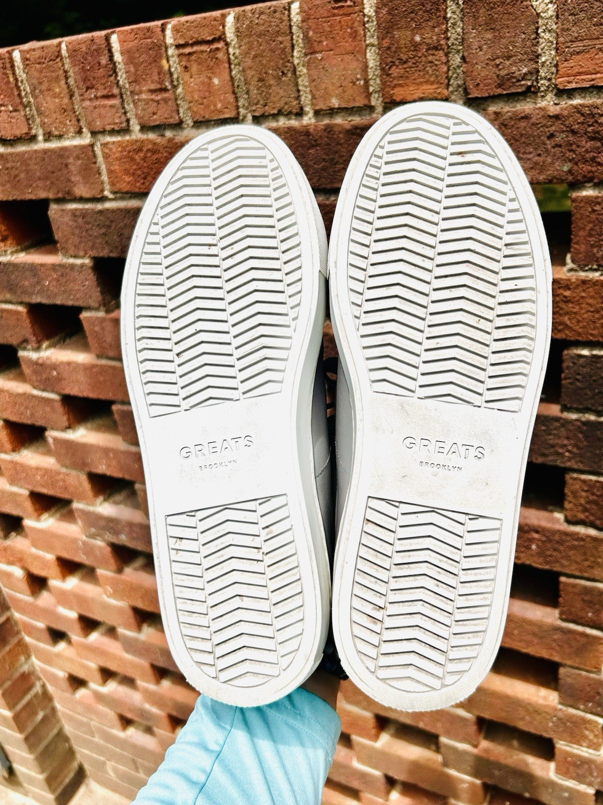 GREATS Royale Sneaker | Men’s US 8.5 | Ash Grey Leather Brooklyn | $180 New