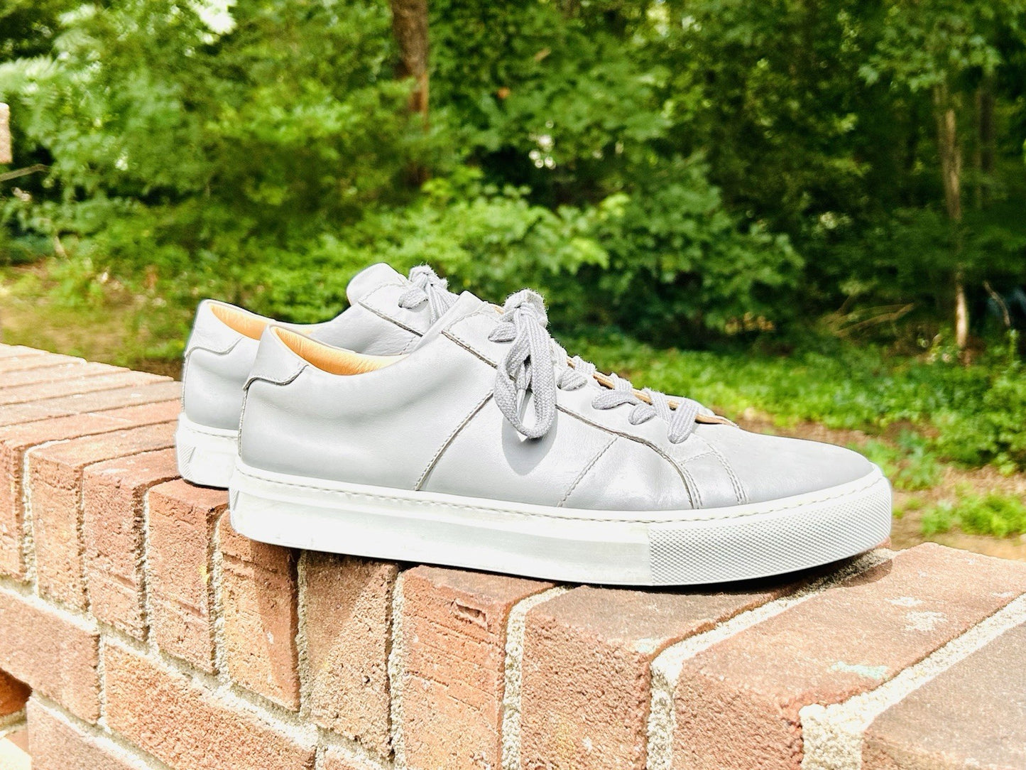 GREATS Royale Sneaker | Men’s US 8.5 | Ash Grey Leather Brooklyn | $180 New