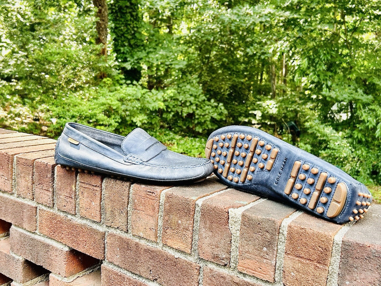 Cole Haan Coburn Penny Washed Loafers /Indigo Blue/ Men’s Size 11.5/ $170 Retail