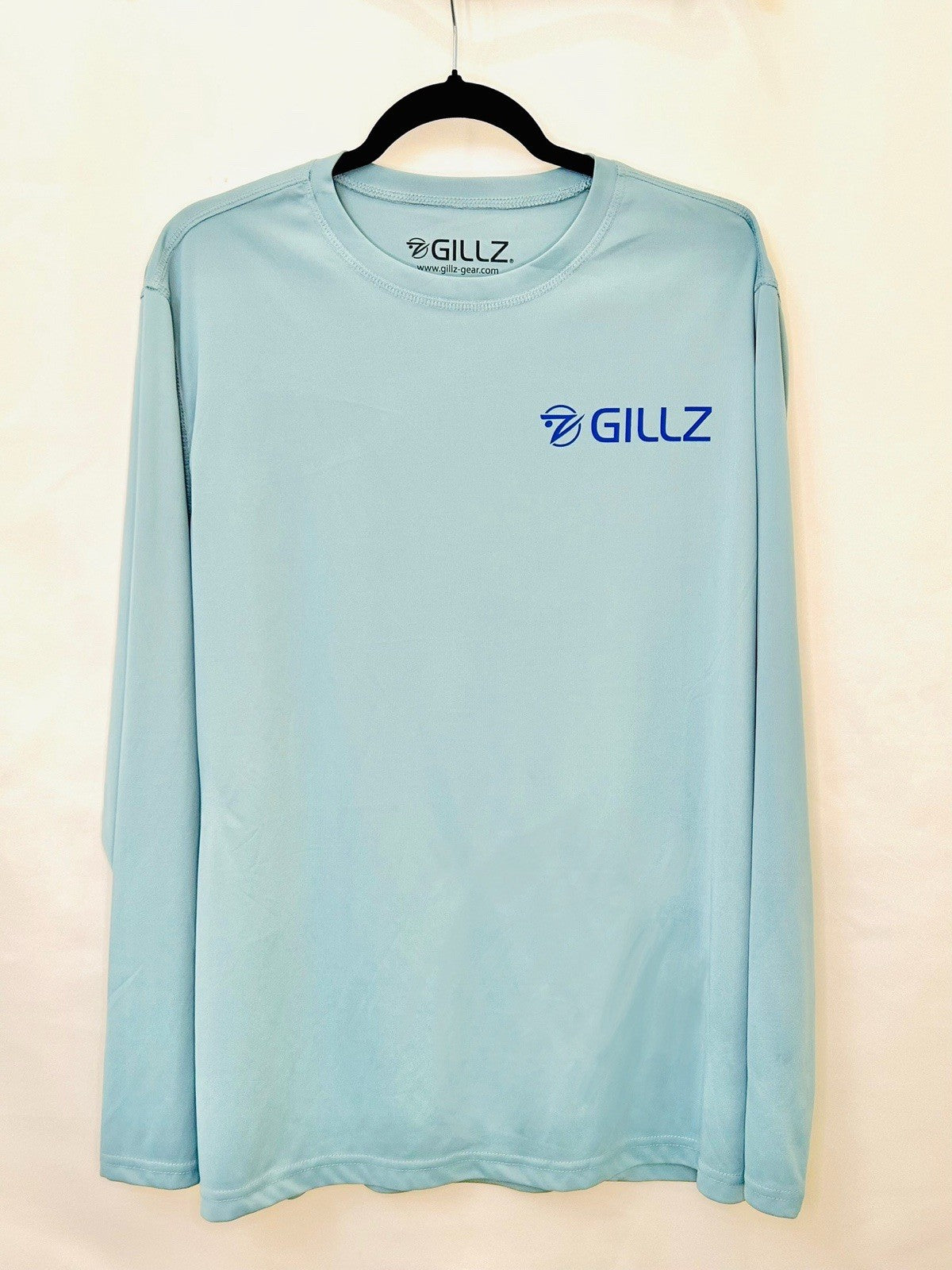 Gillz Pro Series Men's Long Sleeve Shirt | Powder Blue | Size XL