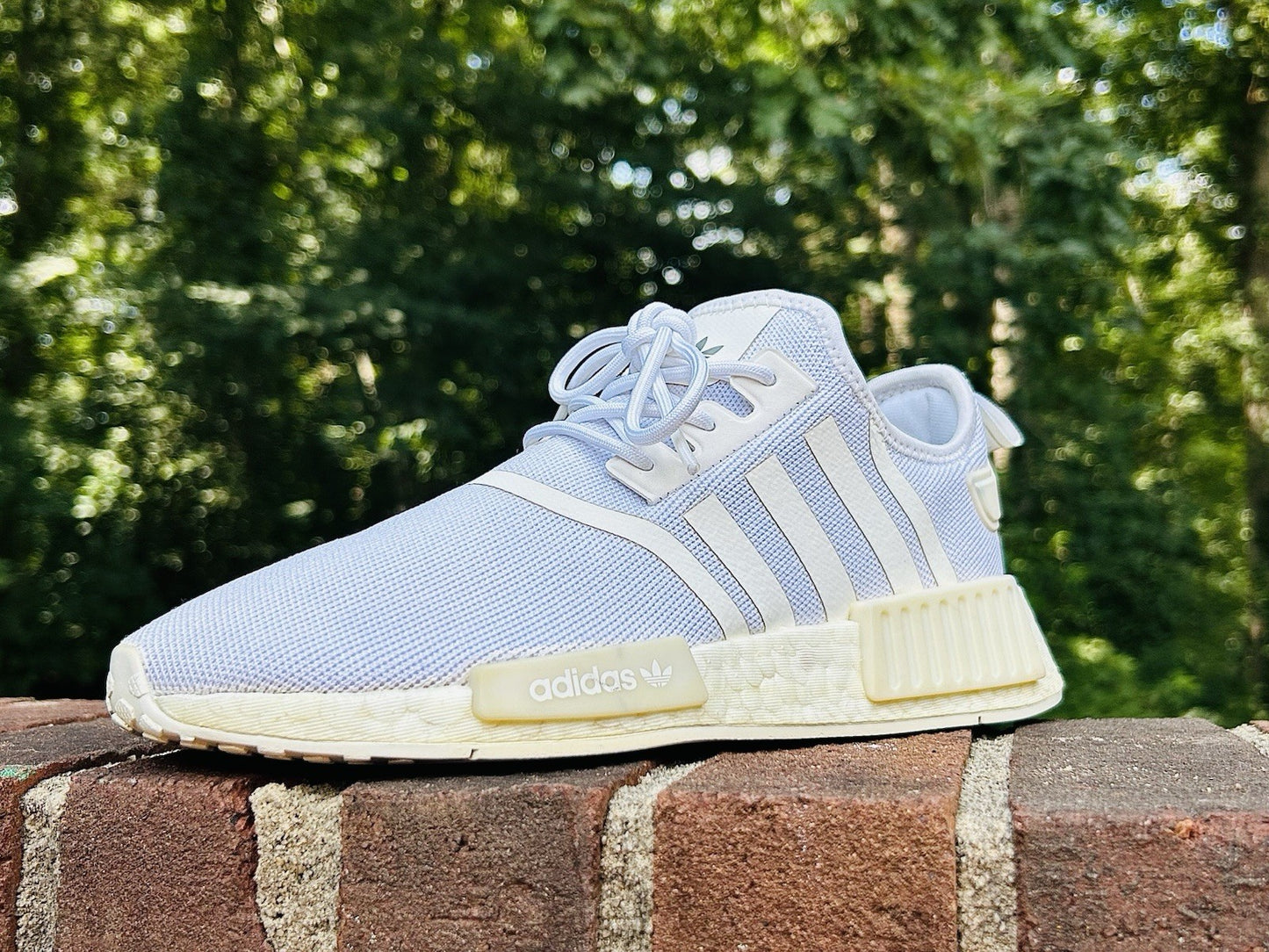 Size 8 - Adidas NMD_R1 Triple White | Replacement Insoles | No Box