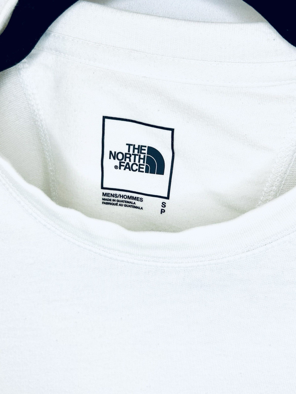 The North Face White Long Sleeve Men’s Shirt - Size Small