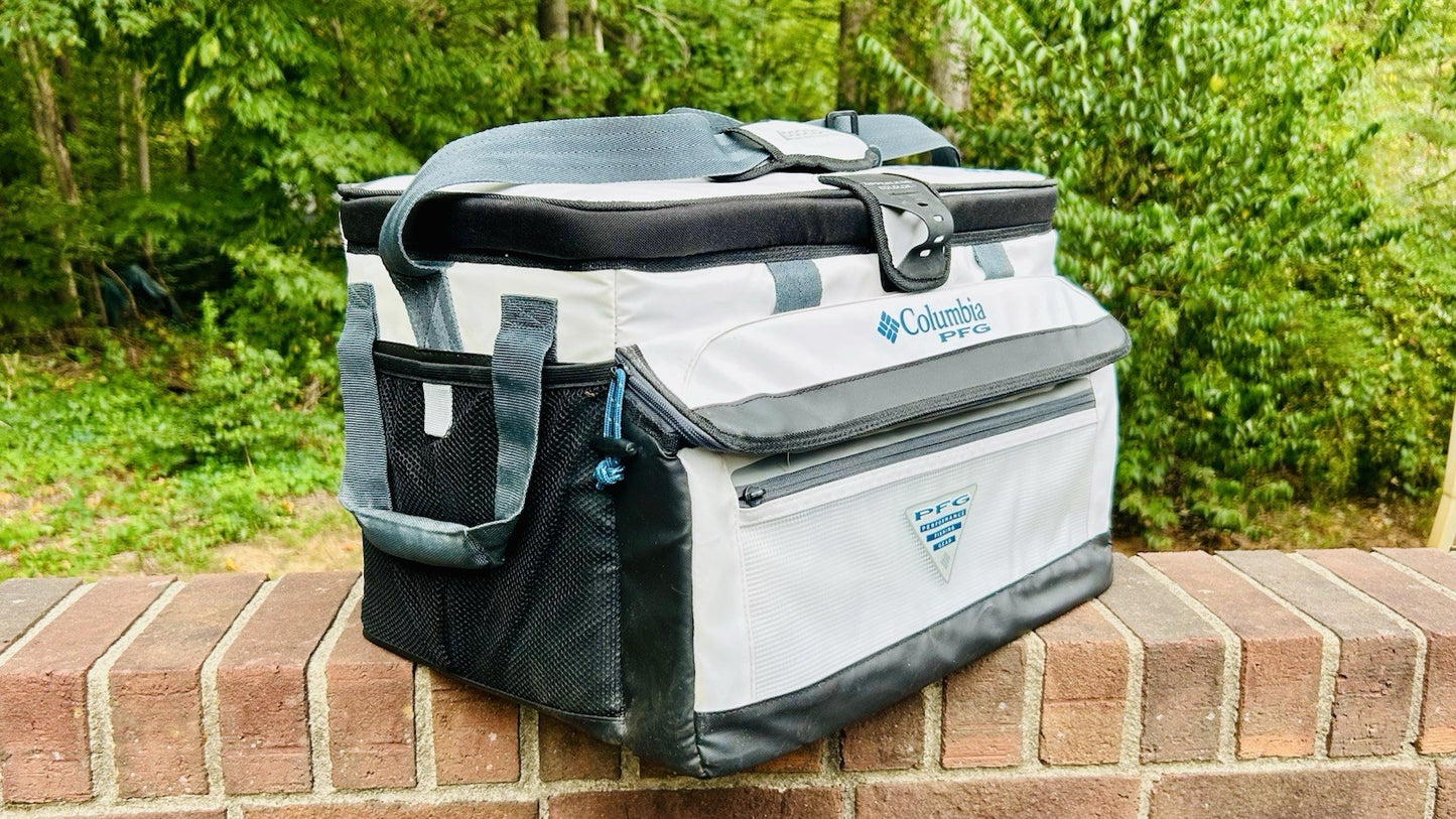 Columbia PFG Brewha Thermal Pack Cooler - 58 Can Zipperless - Used Twice - Clean