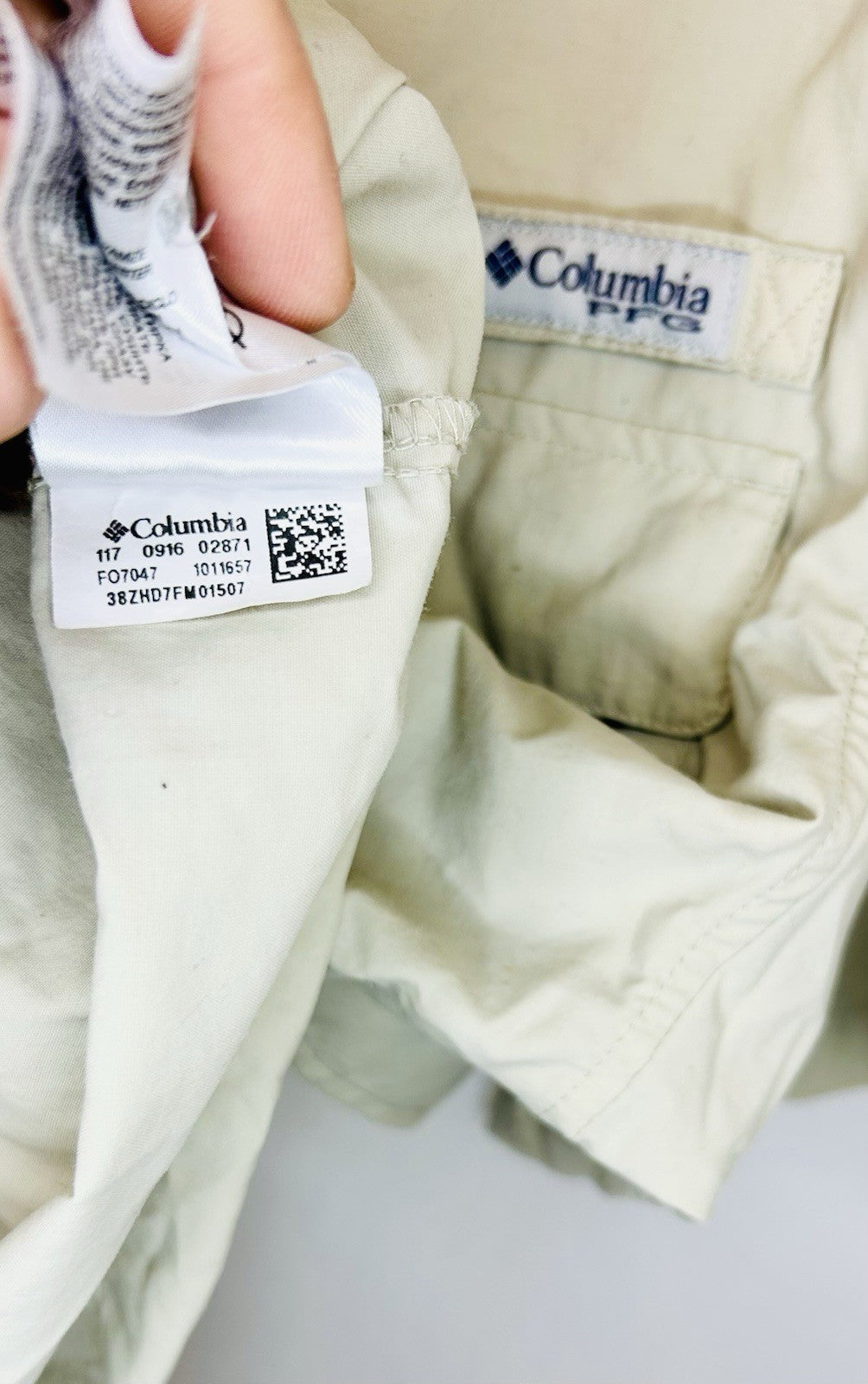Columbia PFG Bahama II /Short Sleeve Shirt / Men’s XL / Fossil-Beige / Vented