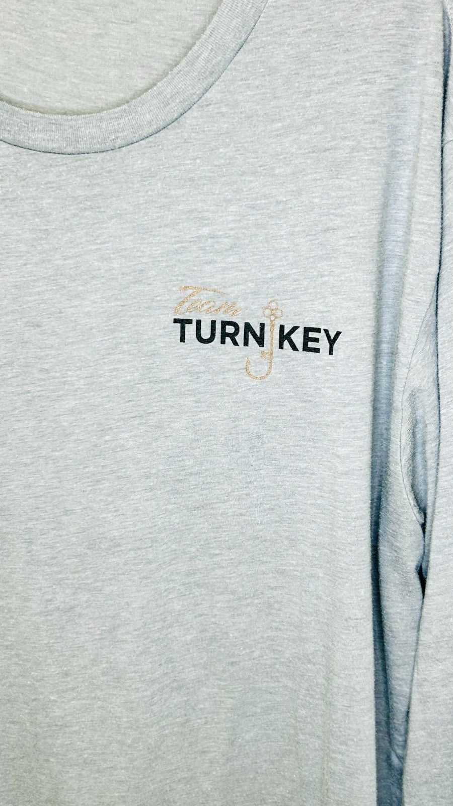 Team Turn Key “Scrap Cooper” Performance Fishing UV Shirt Long Sleeve XL Shirt