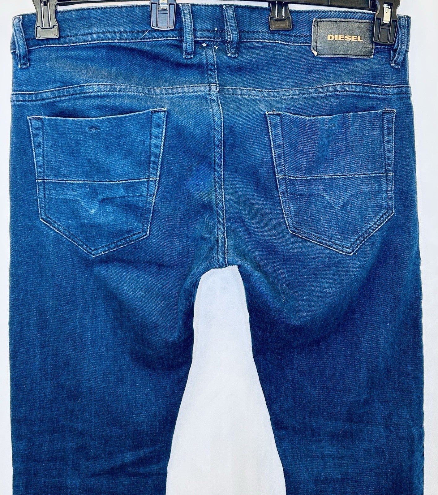 Diesel Jeans Tommer Men’s 34x30 Slim Skinny Fit Dark Wash | Slim | Tag 34x32