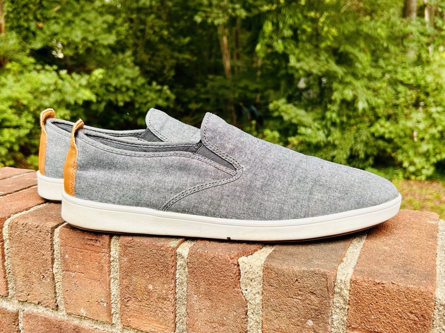 Steve Madden FELIX Casual Loafer Shoe Dark Grey MENS Size 12