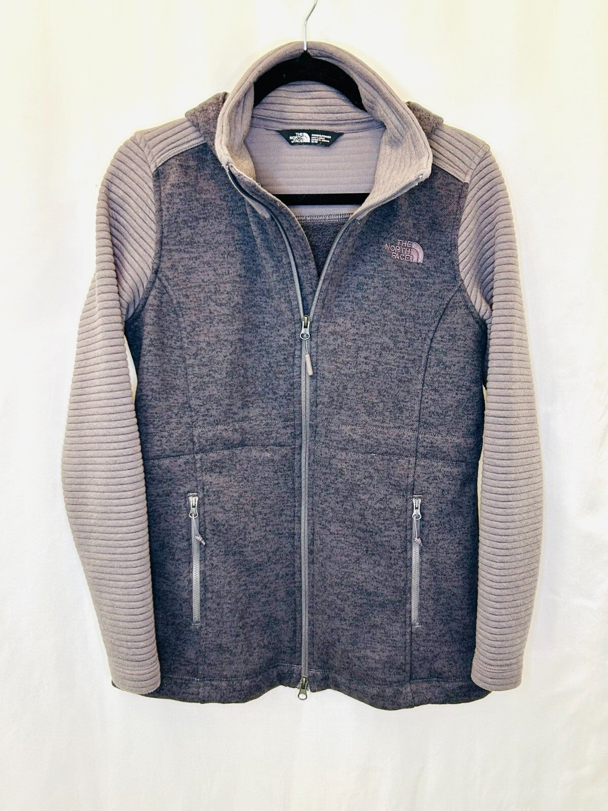 The North Face Parka Women's Size Medium Full-Zip Long-Sleeve Jacket Gray