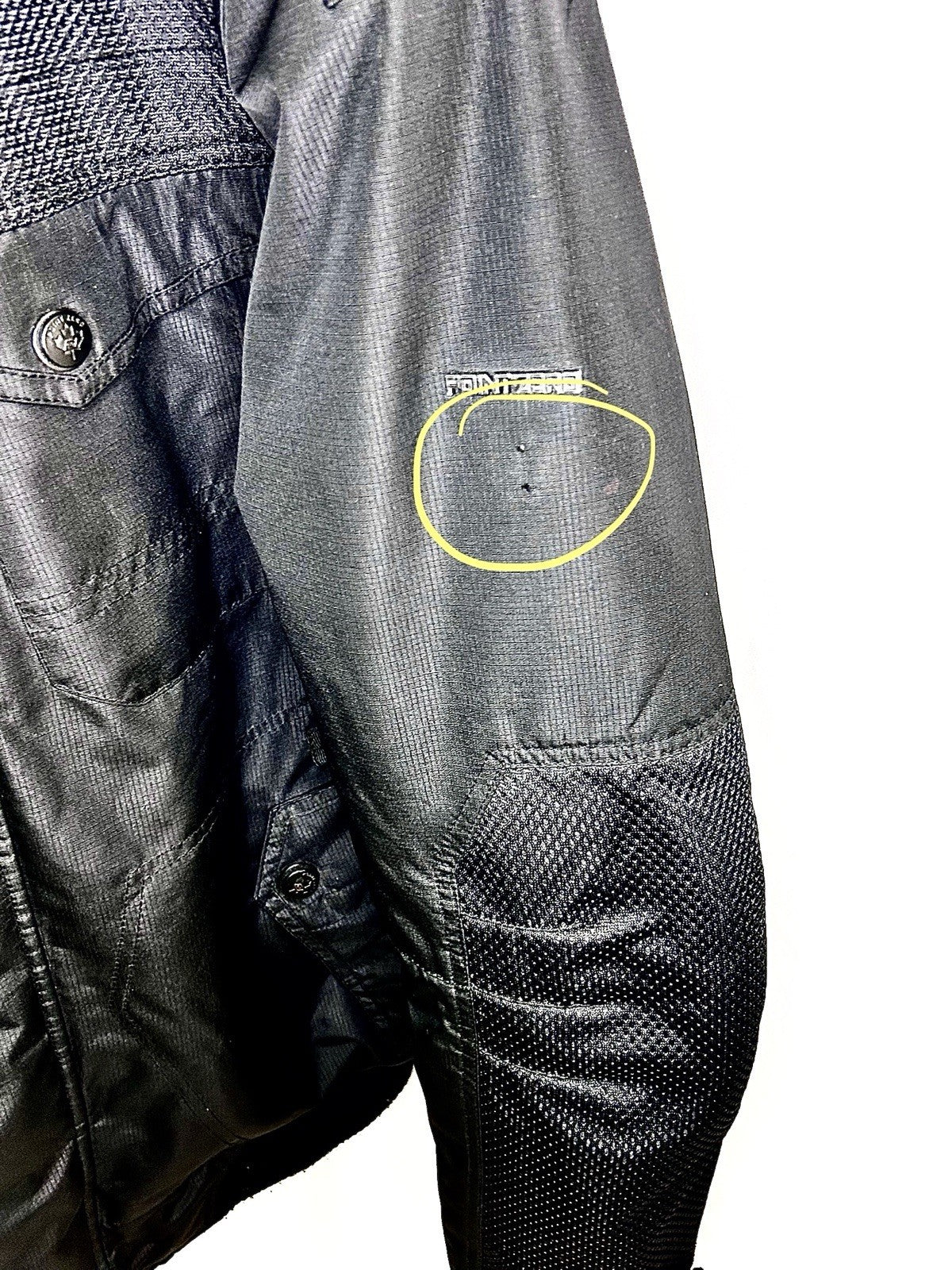 Point Zero Canadian Black/Blue Hooded Jacket Size Men’s Large