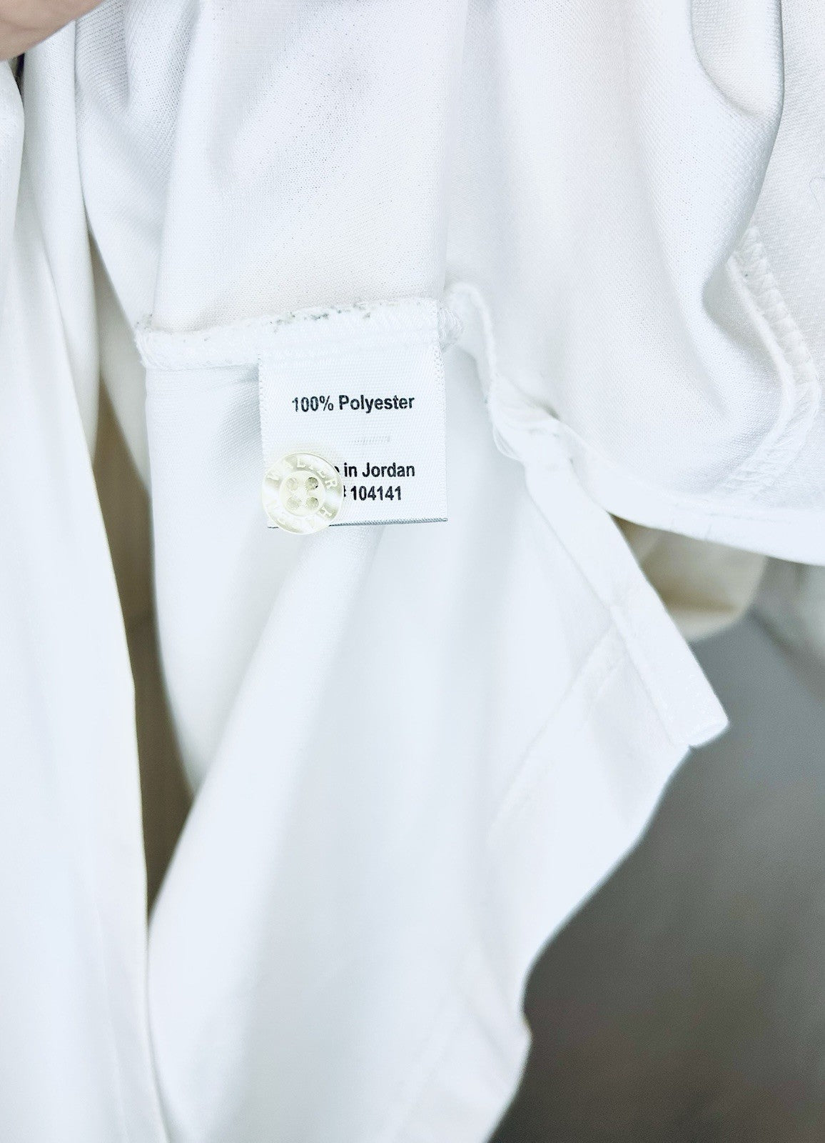 NWOT Walter Hagen Performance Golf Hydro-Dry Polo / White / Men’s Large / New