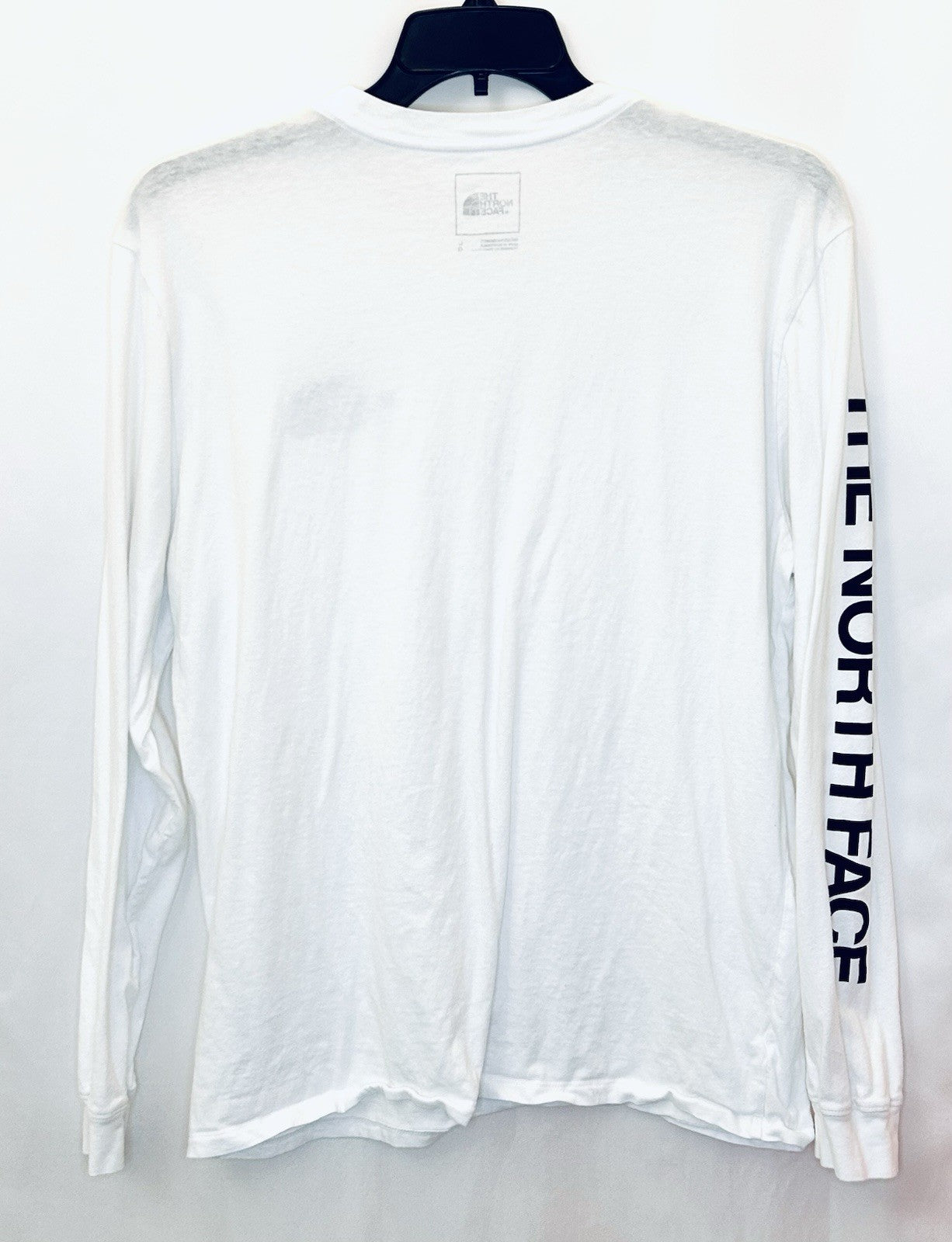 The North Face Long Sleeve T-shirt White Standard Fit Men’s Size Large