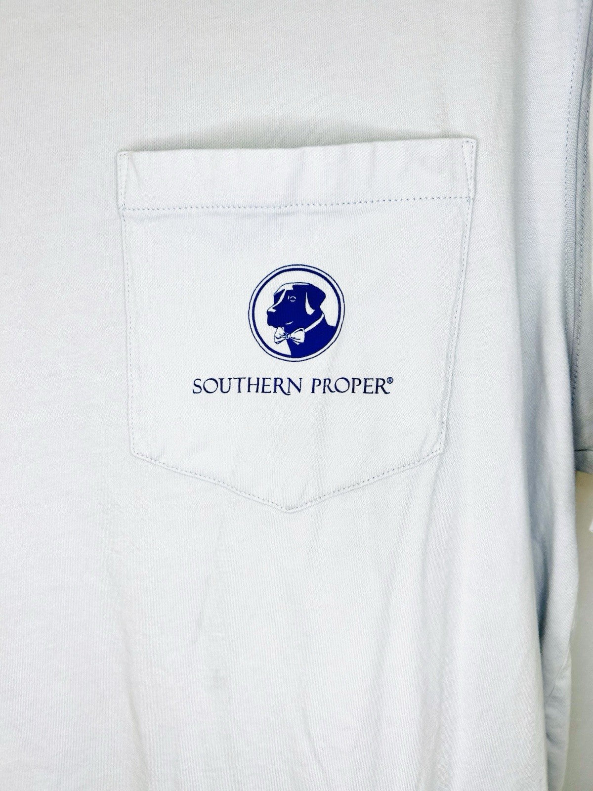 Southern Proper Men’s Grey “Original Party Animal” Lab S/S T-shirt - Size Large