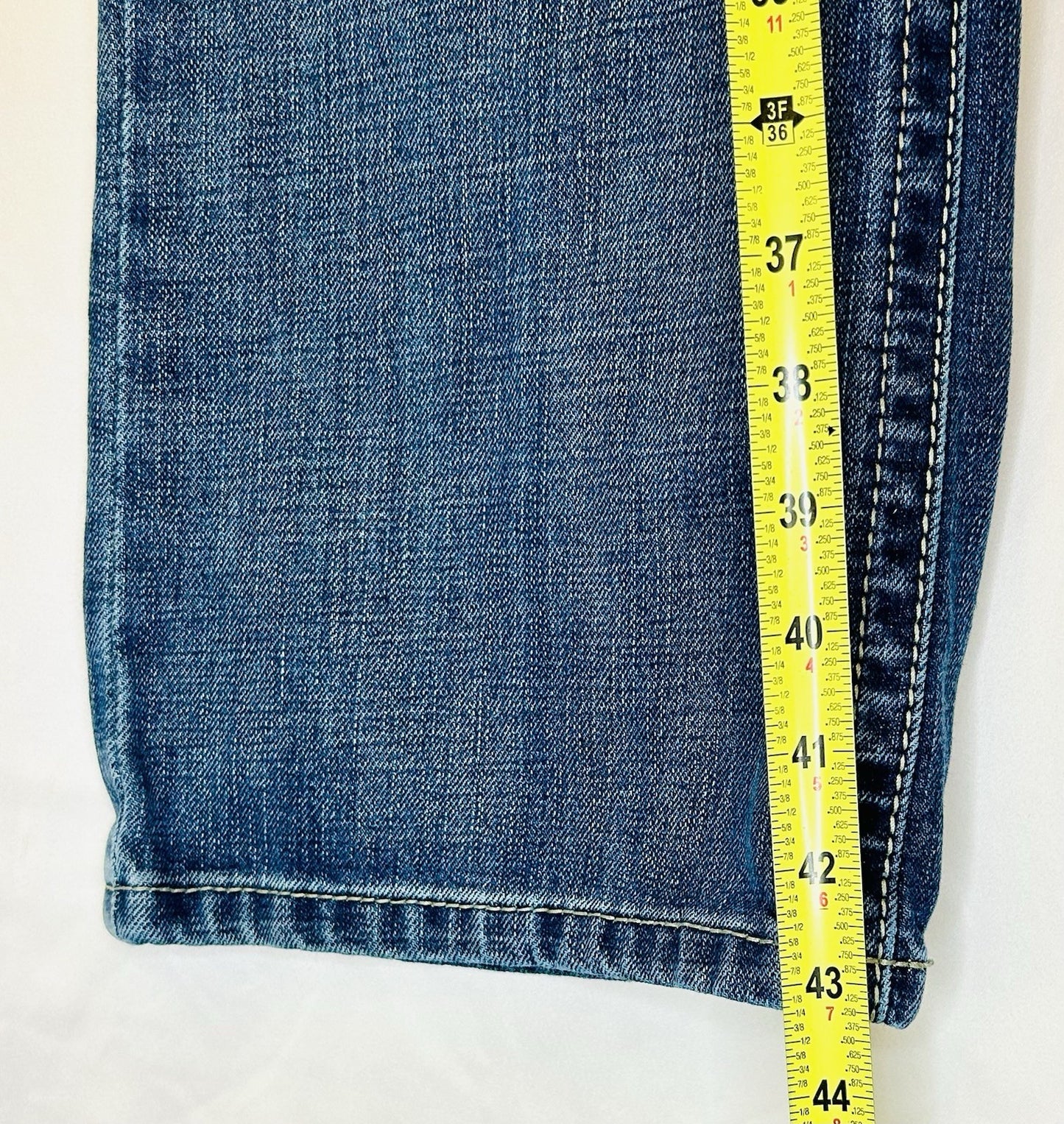 Ariat M5 Slim Straight Leg Blue Jeans Denim Mens Size 36x32