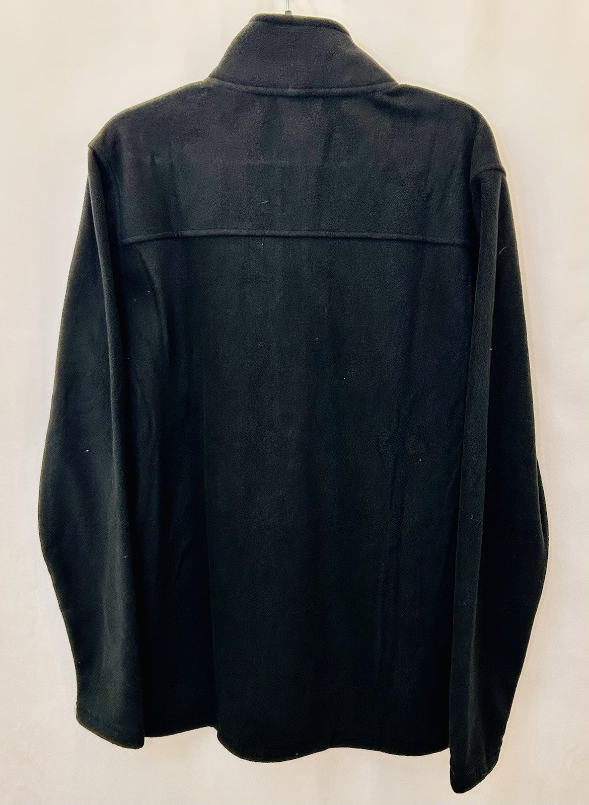 NWT AFTCO MEN'S SUNDOWN 1/4 ZIP FLEECE / BLACK / MEN’S LARGE