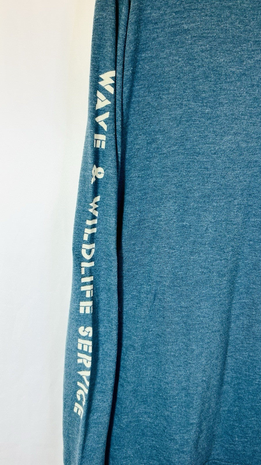 HippyTree Supply And Wave & Wildlife Service Co Long Sleeve Blue Men’s Large
