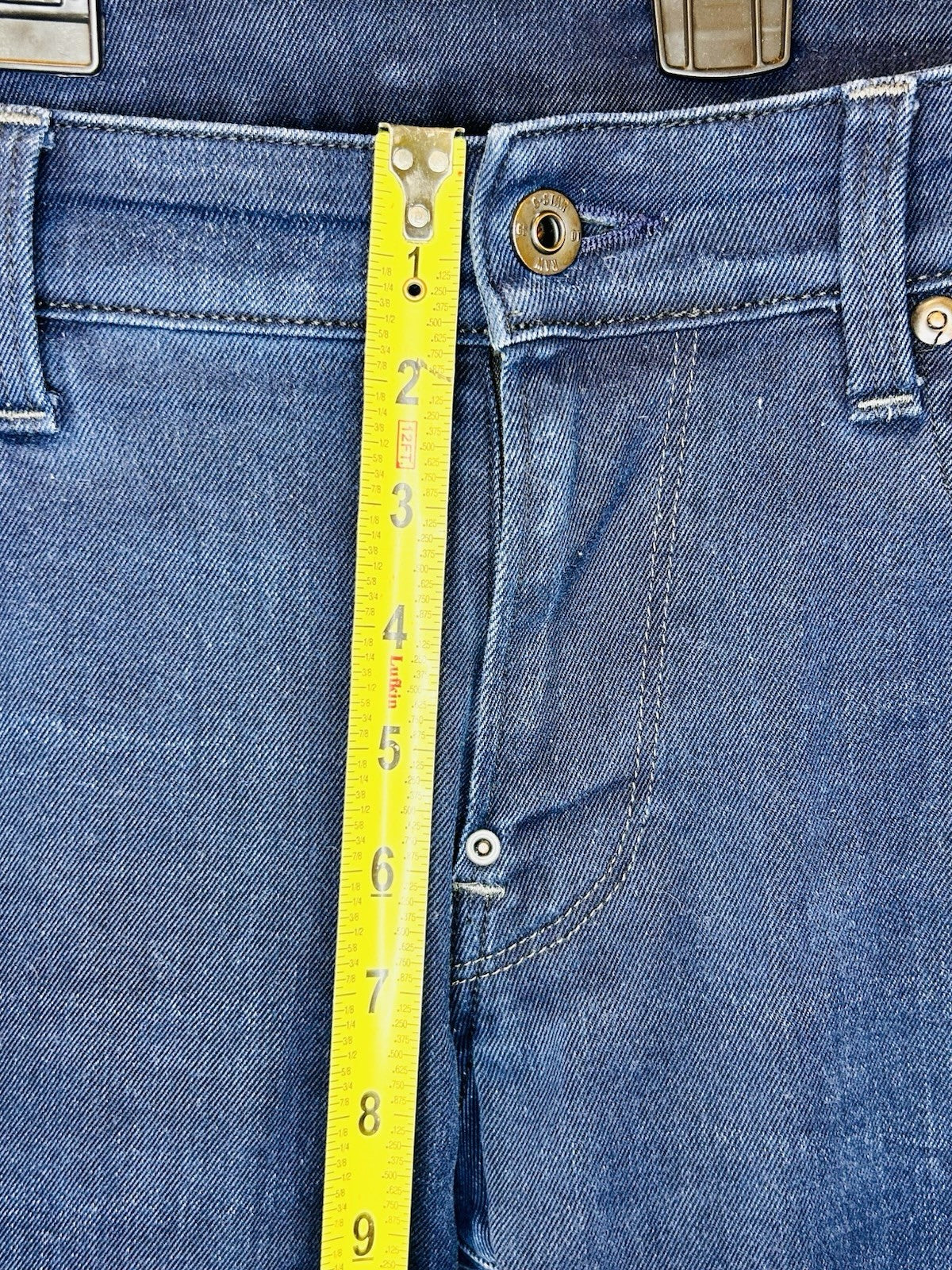 G-Star Raw Jeans Men’s 34x30 Blue Denim Revend Super Slim | Tapered