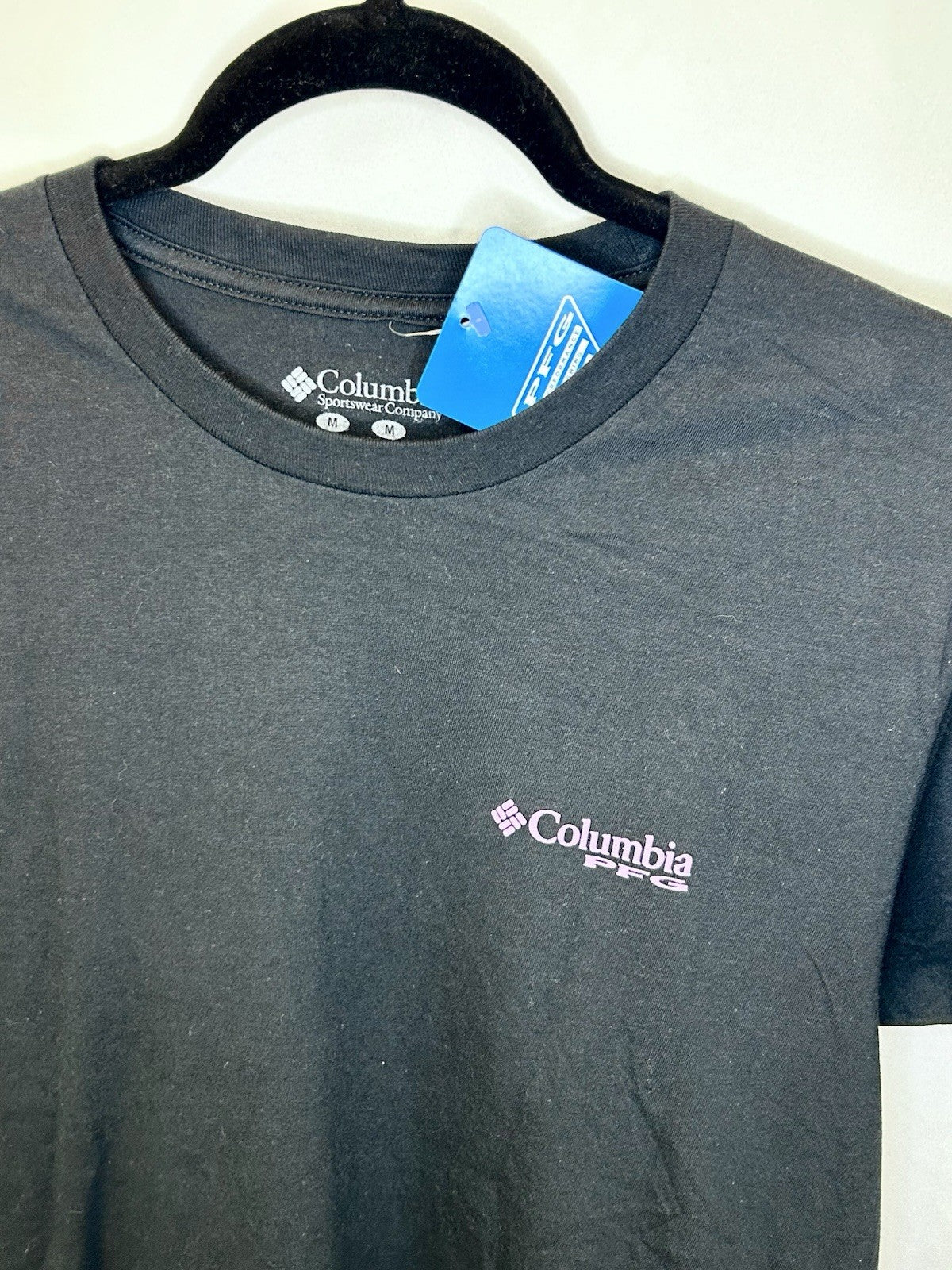 NWT Columbia Men’s PFG Sportswear Short Sleeve T-Shirt Medium Vintage Fishing