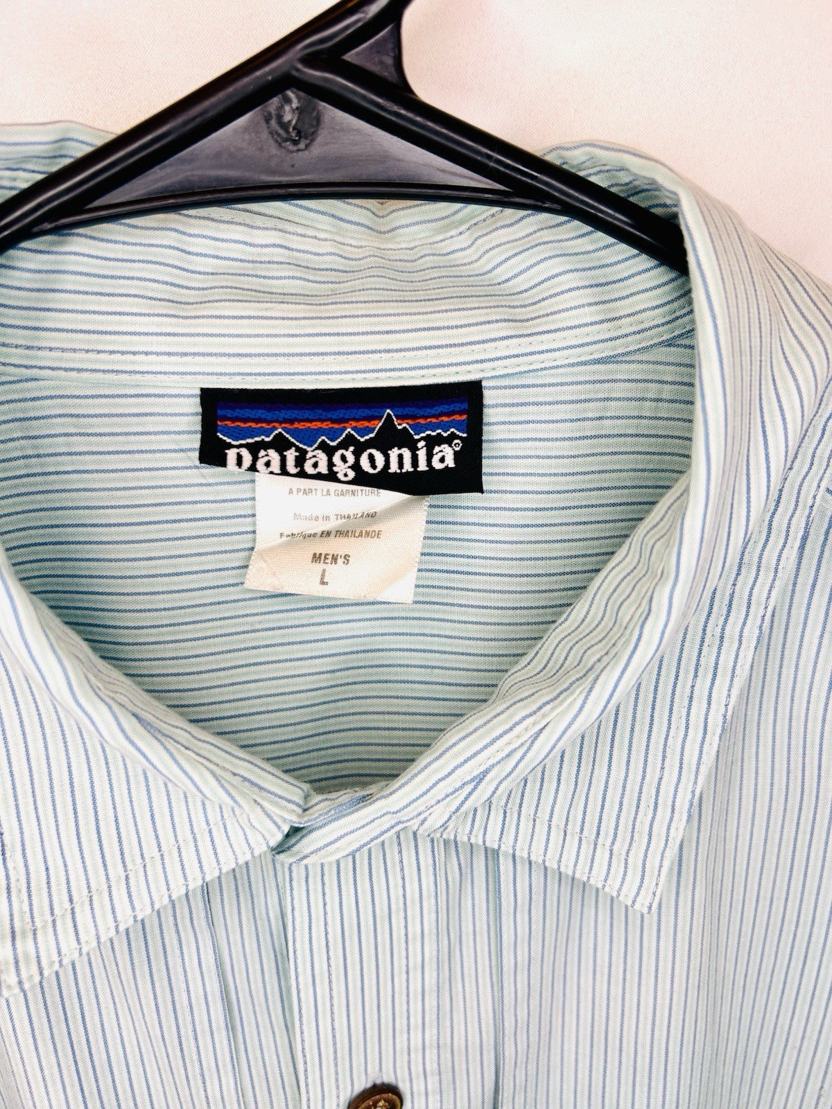 Patagonia M's Long Sleeve Island Hopper Shirt Men’s Large | $109 Retail | Green