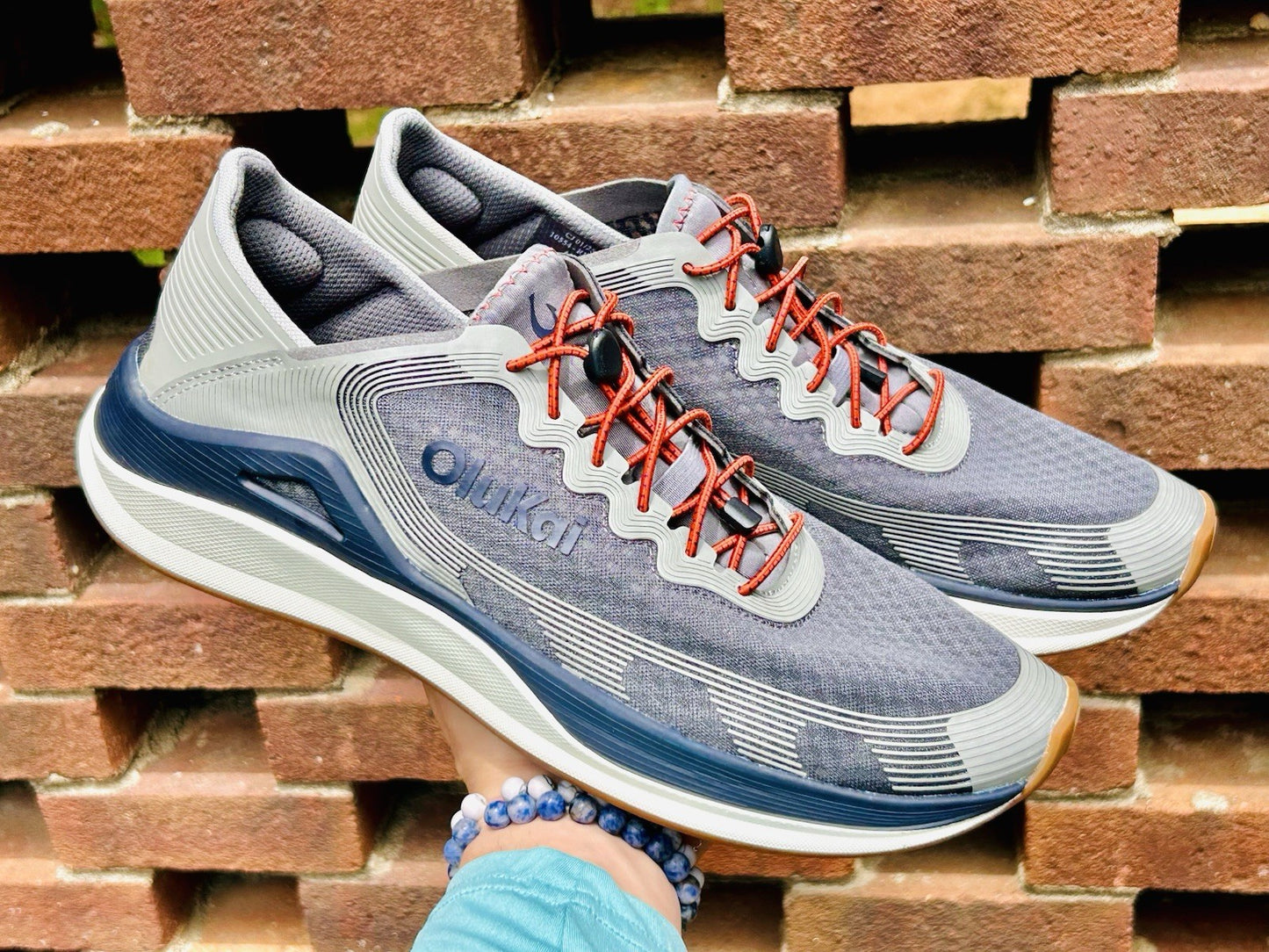 OLUKAI Men's Ahi Water Shoe | Rock/Ash | Size 12 | $150 Retail | Worn Once