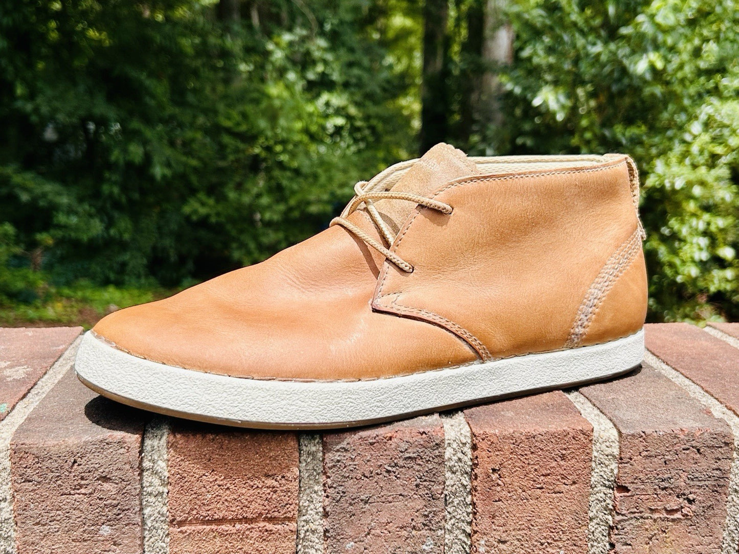 Olukai Papaku ‘Ili Men’s Waterproof Leather Chukka Boots Size 11.5 US