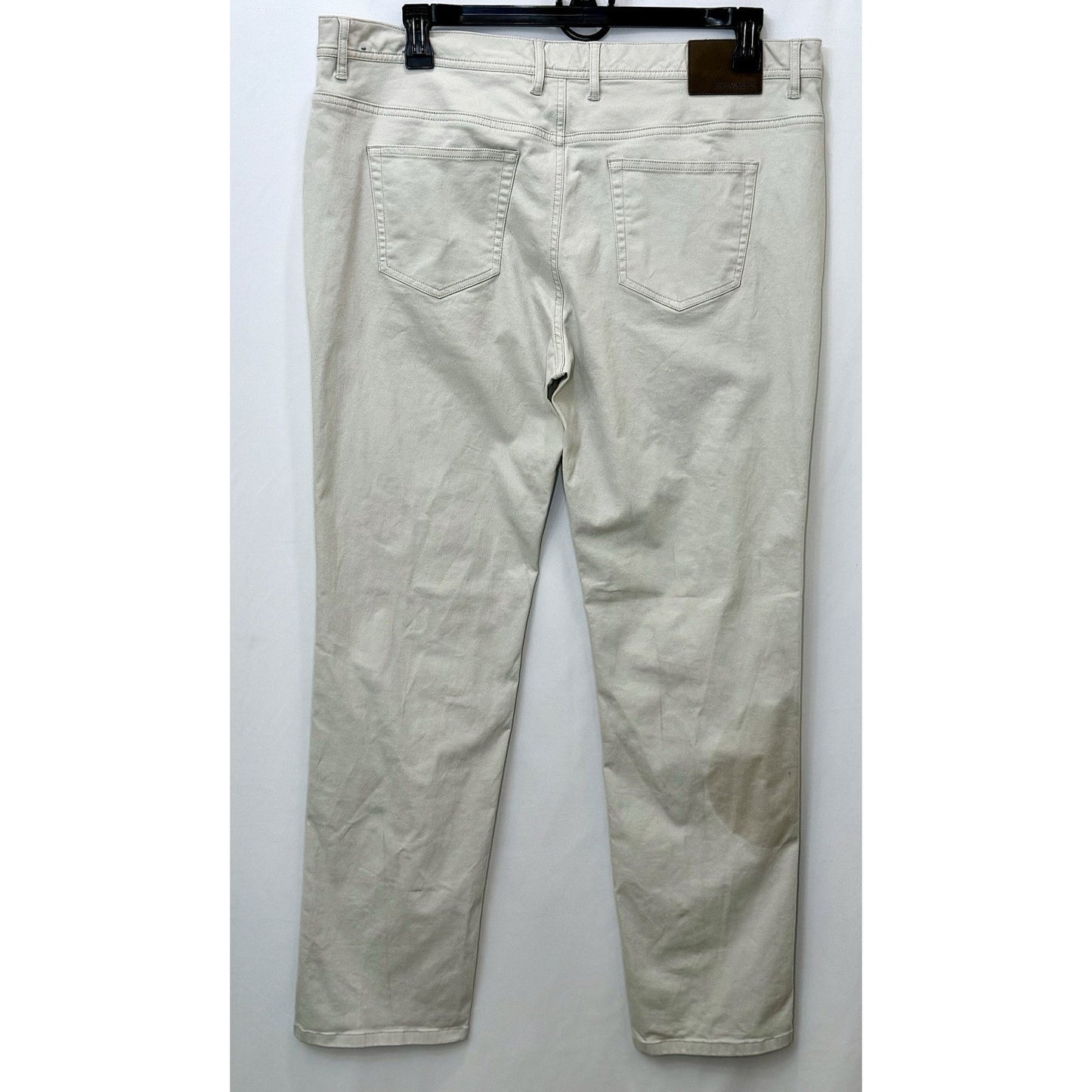 FISH HIPPIE CO. DUNEWALK 5 Pocket Stretch Pants 38x32 W38 L32 Tan / WORN ONCE!!