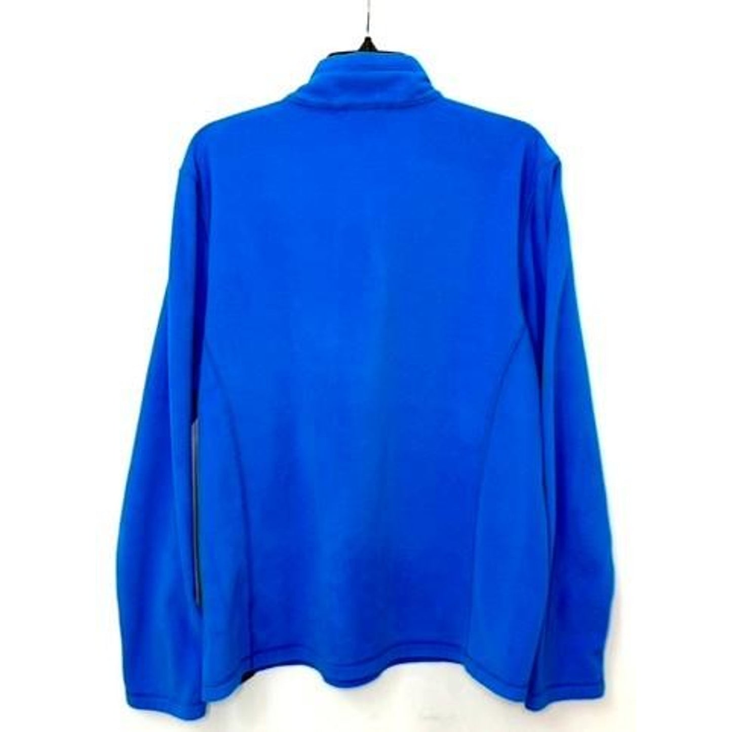 REI Co-op Fleece Pullover Mens Large Blue 1/4 Zip Jacket Polyester