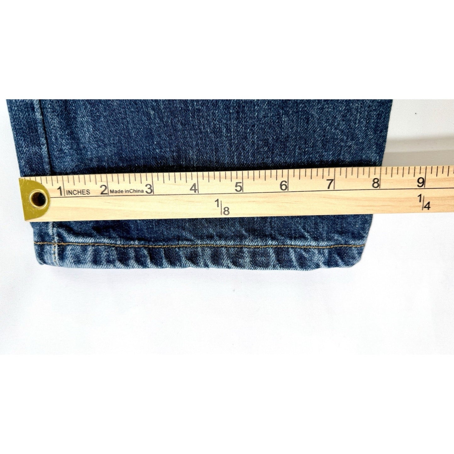 Hart Schaffner Marx Mens Jeans 34x30 Blue Wash Straight Leg Denim Pants