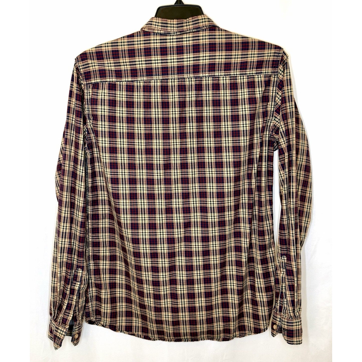 Unbutton Men’s XL Slim Fit Plaid Button Up Shirt