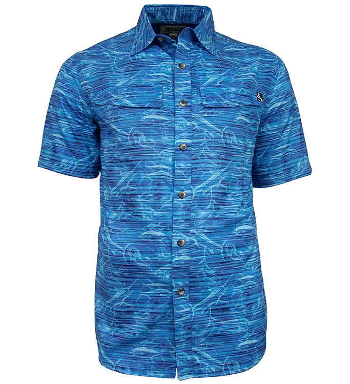 Men's Offshore Fishing UV Vented Fishing Shirt