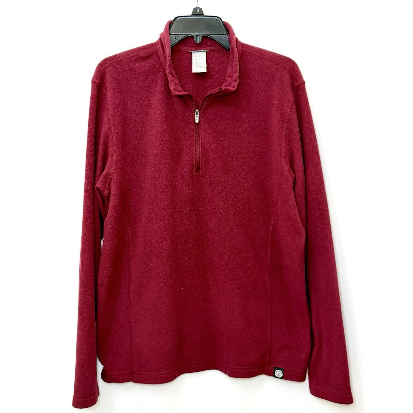 REI Co-Op Jacket Womens XXL Burgundy Micro Fleece 1/4 Zip Lightweight Pullover